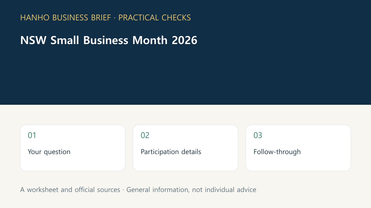 Choose an event that fits your business