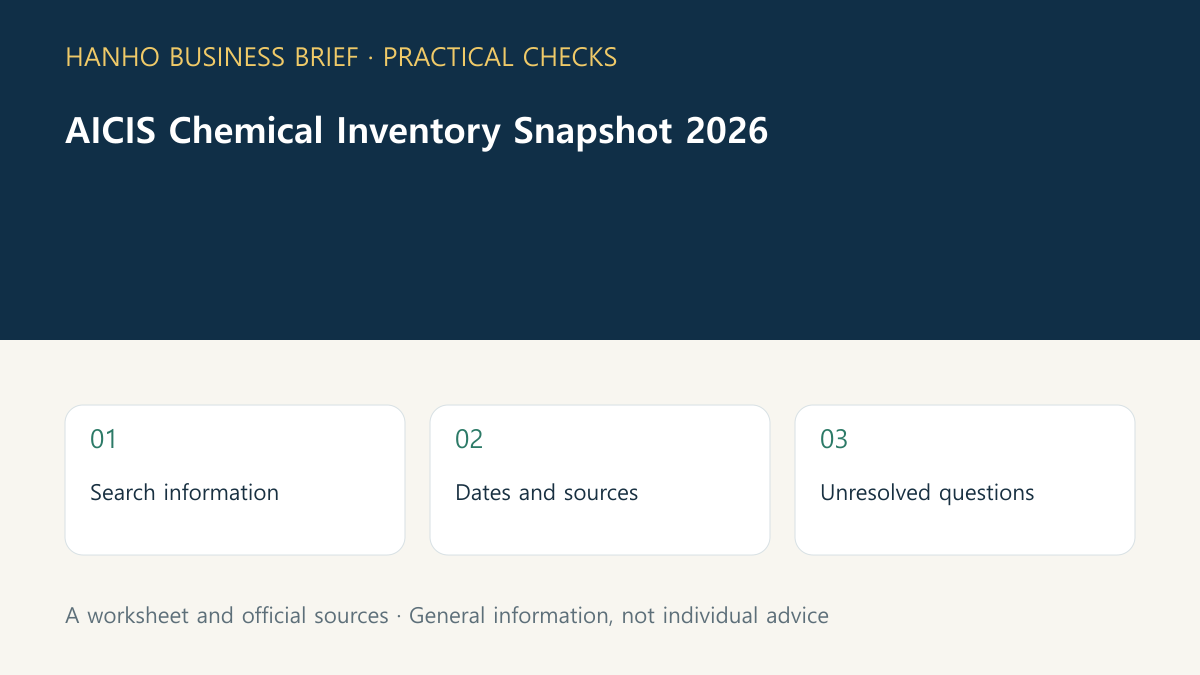 Record your ingredient checks